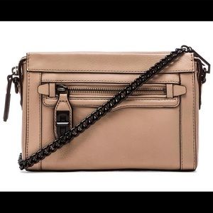 Rebecca Minkoff Mini Crosby in Latte NWT